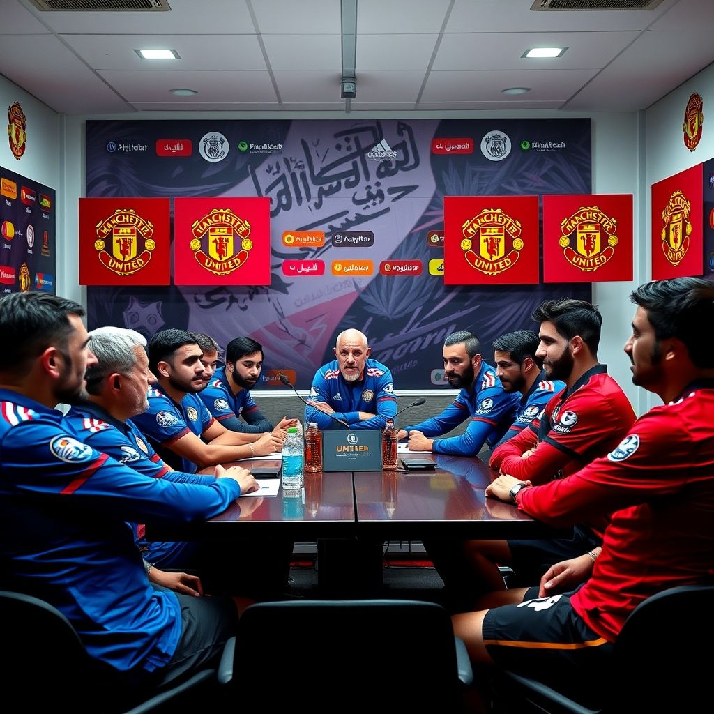 m6米乐官网登录-阿尔希拉尔赛前发布会：全队信心满满迎战曼联